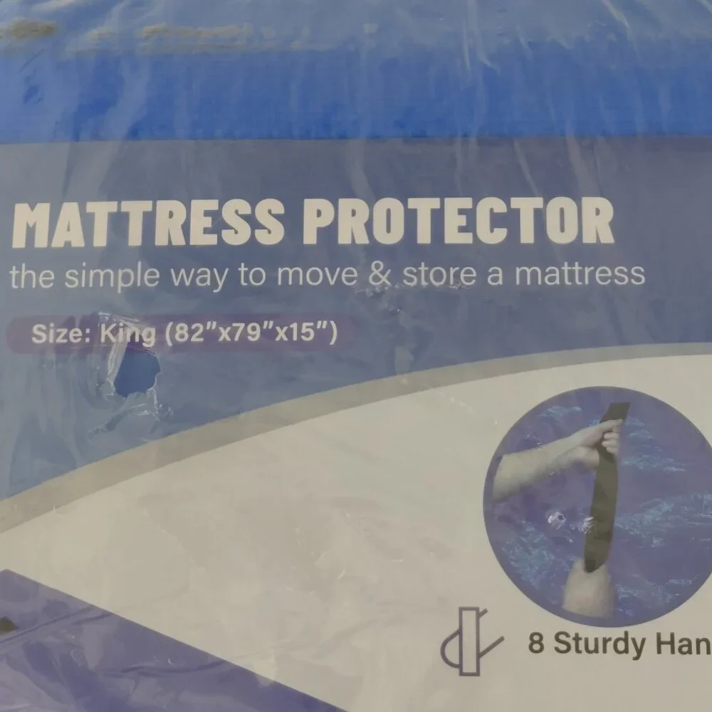 Mattress Protector For Moving / Storing King Size Mattress Reusable